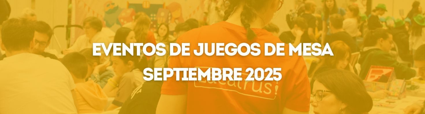 Eventos de juegos de mesa en septiembre 2025