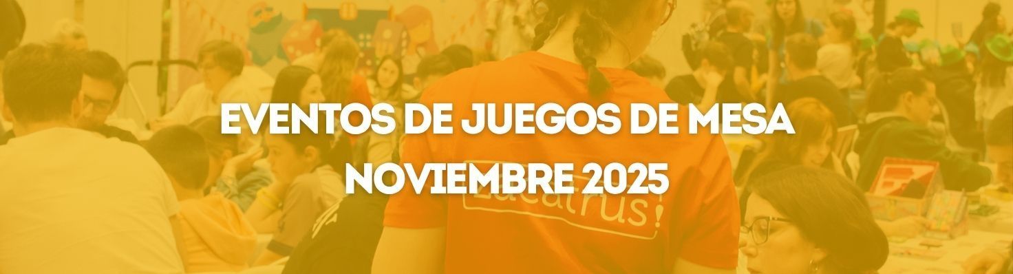 Eventos de juegos de mesa en noviembre 2025