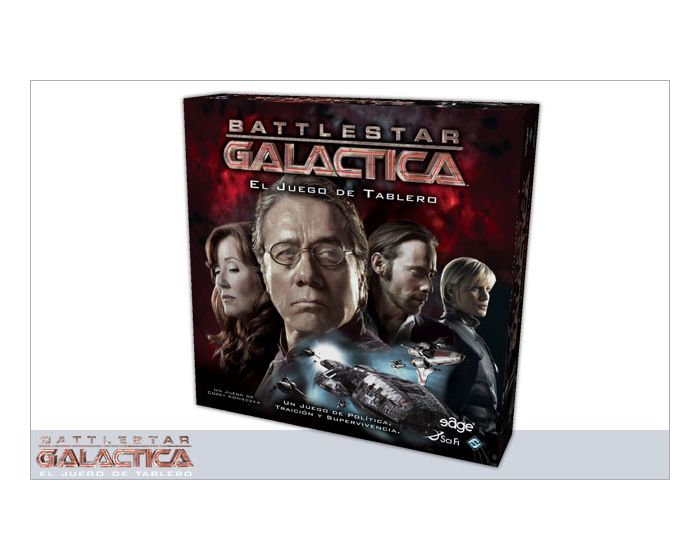 elegante Desigualdad lo hizo Battlestar Galactica: El juego de tablero - Juego de mesa - Zacatrus