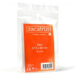 Fundas Zacatrus Asia (57,5 mm x 89 mm) (55 uds)