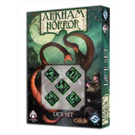 Set de dados de Arkham Horror (verde)