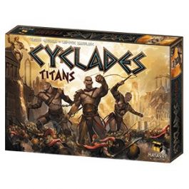 Cyclades: Titans es una expansión para el juego de mesa Cyclades