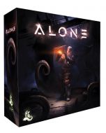Alone es un juego de mesa asimétrico donde un personaje, se enfrenta a las criaturas del mal que controlan todo el mapa.