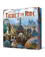 Aventureros al Tren Francia + Viejo oeste es una expansión del aclamado juego Aventureros al Tren