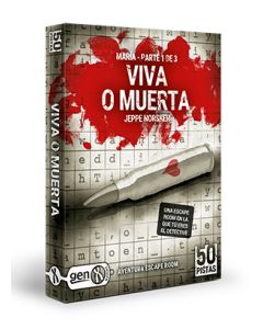 "59 Pistas T2 - María 1: Viva o Muerta", juego de cartas