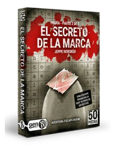 "50 Pistas T2 - María 2: El Secreto de la Marca", juego de cartas