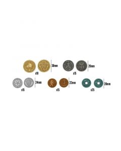 Scythe: Monedas metálicas