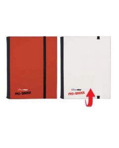 Álbum Ultra-Pro Red & White Pro-Binder, 160 cartas