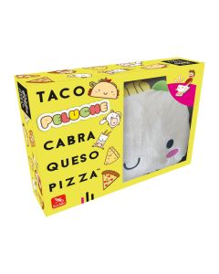 "Taco, Peluche, Cabra, Queso, Pizza", juego de cartas