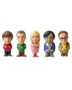 Pack de figuras antiestrés The Big Bang Theory