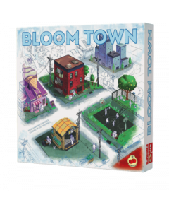 Bloom Town es un juego de mesa de colocación de losetas