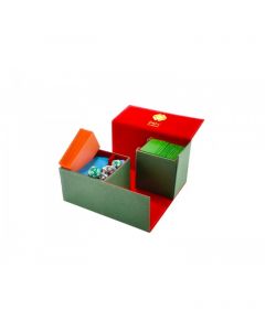 Caja de mazo para cartas Dex Protection Creation Line Medium - Para 200 cartas. Color Verde
