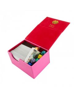 Caja de mazo para cartas Dex Protection Creation Line Medium - Para 100 cartas. Color Rosa