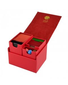 Caja de mazo para cartas Dex Protection ProLine Large - Para 175 cartas. Color Rojo