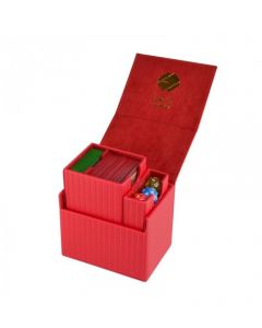 Caja de mazo para cartas Dex Protection ProLine Small - Para 75 cartas. Color Rojo