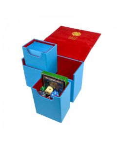 Caja de mazo para cartas Dex ProtectionThe Dualist - Para 120 cartas. Color Azul