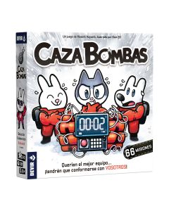 "Caza Bombas", juego de tablero