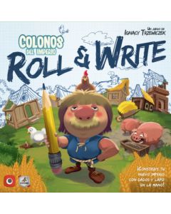 Colonos del Imperio: Roll & Write juego de mesa de viaje
