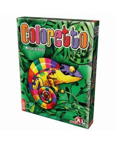 Coloretto juego de cartas de camaleón