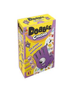 Dobble Chrono es una versión del conocido Dobble con la que sorprender a tus amigos.