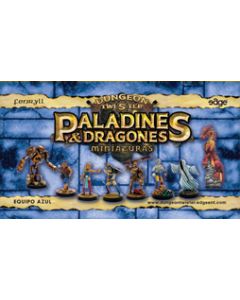Dungeon Twister Paladines y Dragones Miniaturas: Equipo Azul