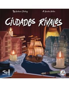 "Ciudades Rivales", juego de tablero