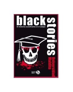 Black Stories: Universidad Maldita juego de cartas de deducción