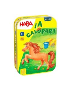 "A Galopar (mini)", juego de tablero