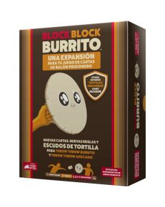 "Block Block Burrito", juego de cartas