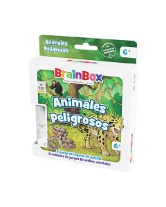 "Brainbox Pocket: Animales Peligrosos", juego de cartas