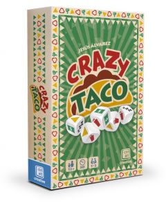Juego de mesa Crazy Taco para jugar en solitario o en modo a dos jugadores