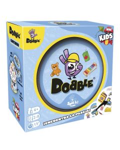 Dobble Kids juego de cartas para niños y niñas, versión del juego de cartas más vendido, Dobble.