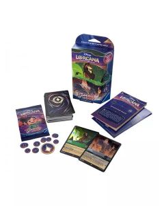 "Lorcana, Shimmering Skies: Starter Deck (Esmeralda y Acero)"