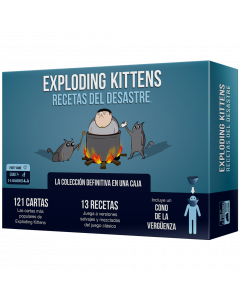 "Exploding Kittens: Recetas del Desastre", juego de cartas
