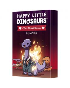 "Happy Little Dinosaurs: Citas Desastrosas", juego de cartas
