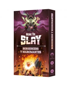 "Here to Slay: Bersekers y Nigromantes", juego de cartas