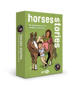 "Black Stories Junior: Horses Stories", juego de cartas