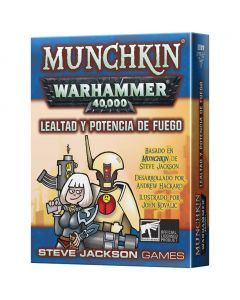 Munchkin Warkhammer 40.000: Lealtad y Potencia de Fuego