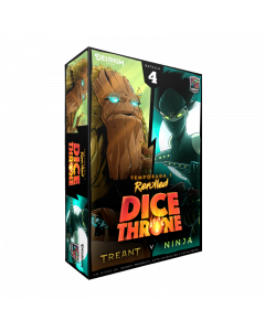 "Dice Throne: Treant vs Ninja", juego de tablero