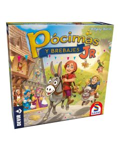 "Pócimas y Brabajes Jr.", juego de tablero