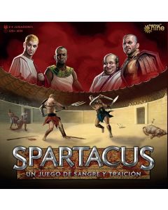 Spartacus juego de mesa de gestión de recursos y estrategia.