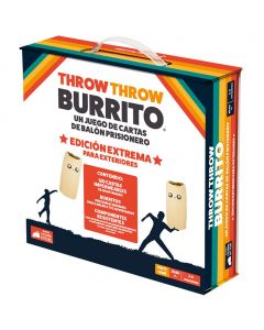 "Throw Throw Burrito: Edición Extrema para Exteriores", juego de tablero