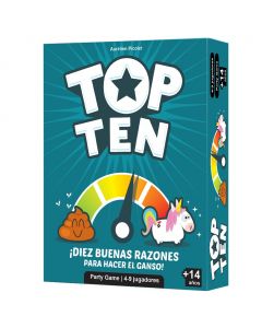 "Top Ten", juego de cartas