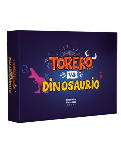 "Torero vs Dinosaurio", juego de cartas