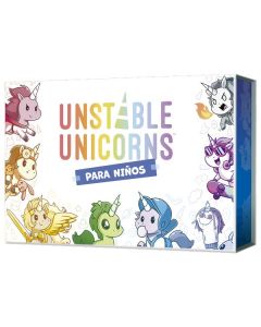 "Unstable Unicorns para niños", juego de cartas