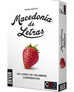 Macedonia de letras juego de mesa de palabras
