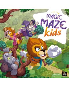 Magic Maze Kids es un juego de mesa, versión infantil del aclamado Magic Maze, juego cooperativo muy rápido y divertido.