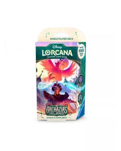 "Lorcana - Archazia’s Island: Starter Deck (Amatista y Acero)", juego de cartas