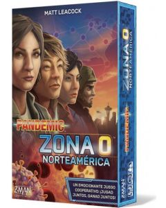 Pandemic Zona 0 Norteamérica juego de viaje cooperativo