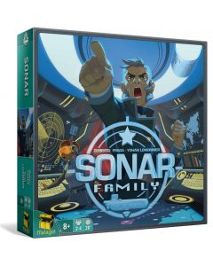 Sonar Family es un juego de mesa para jugar en equipos. Deducción y tensión en un juego de mesa familiar.